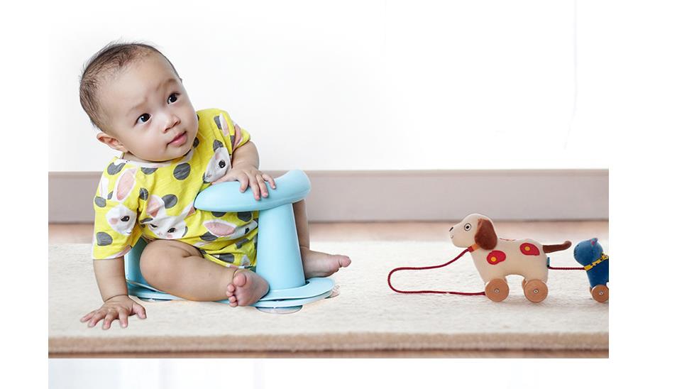 Nyfødt spædbarn baby badekar ring sæde børn bruser tuth småbørn barn anti skrid sikkerhed sikkerhedspleje 0-24 måneder lænestol