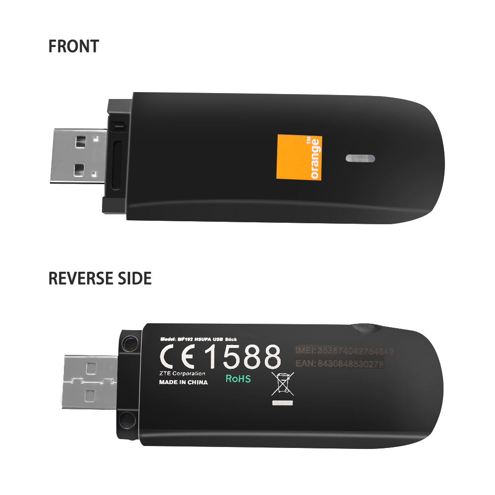 Unlock 7.2Mbps Zte MF192 Hsdpa Usb Modem En Zte 3G Usb Modem Pk MF190 E1750 E1752