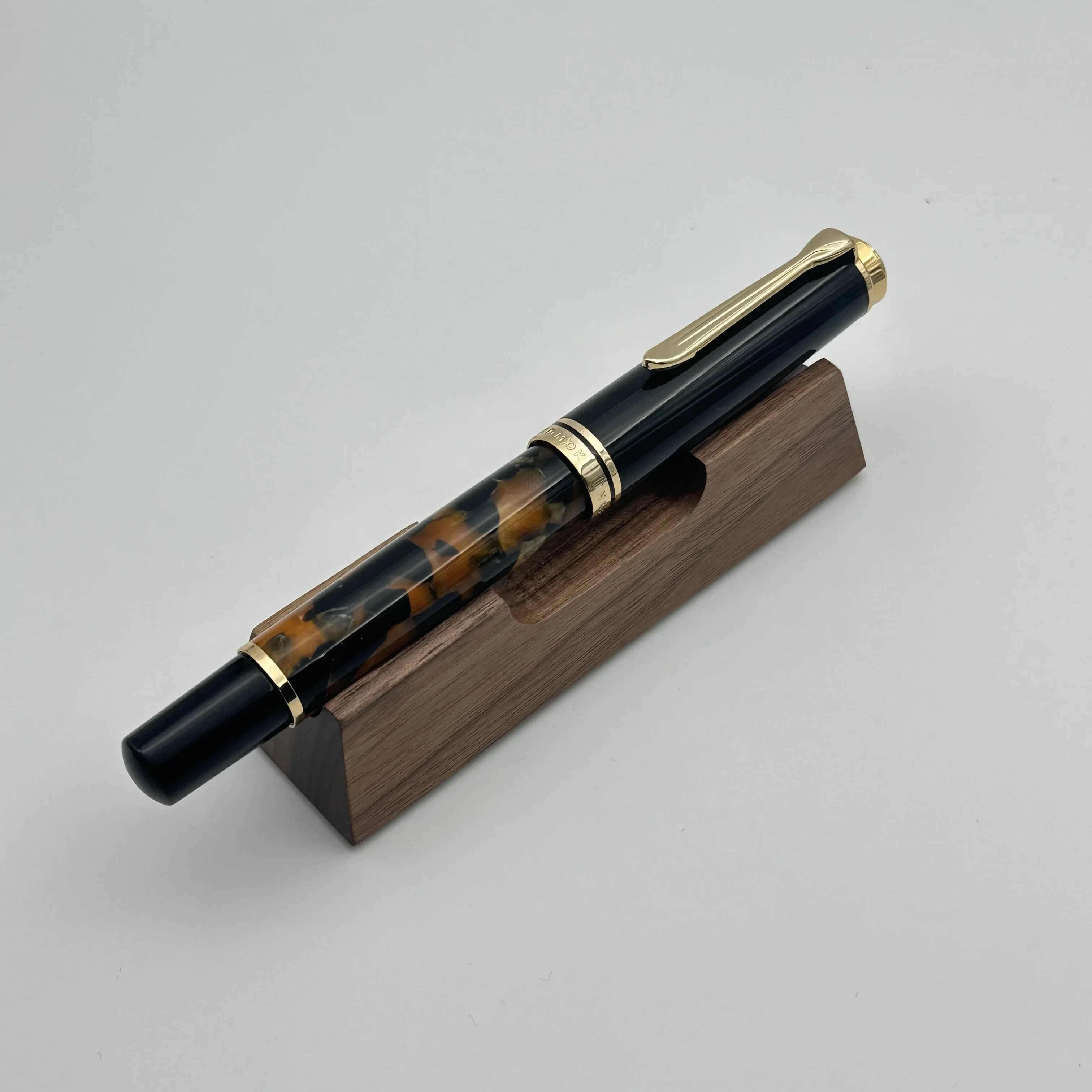 Admok M800 Pen Acrylic Piston Fountain Pen Schmidt Nib F M B 0.5 0.7 1.0MM Nib Golden Clip Writing Office Pen