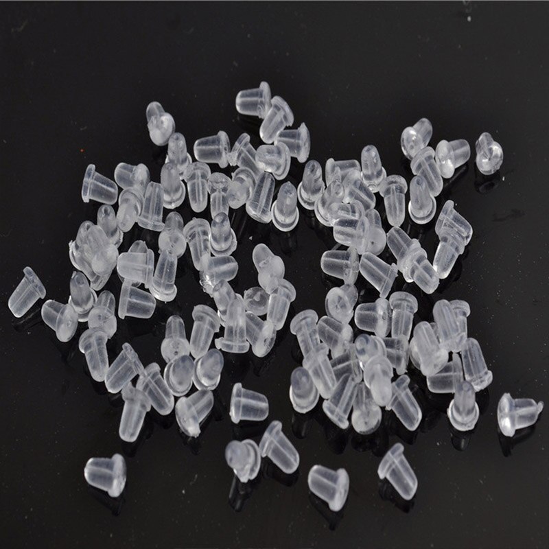 Gereedschap Rubber Weefgetouw Bands Voor Kinderen Meisje Diy Set Hanger Haak S Gespen Haken Brei Gereedschap Voor Weven Vetersluiting armband: 100pcs Ear plug