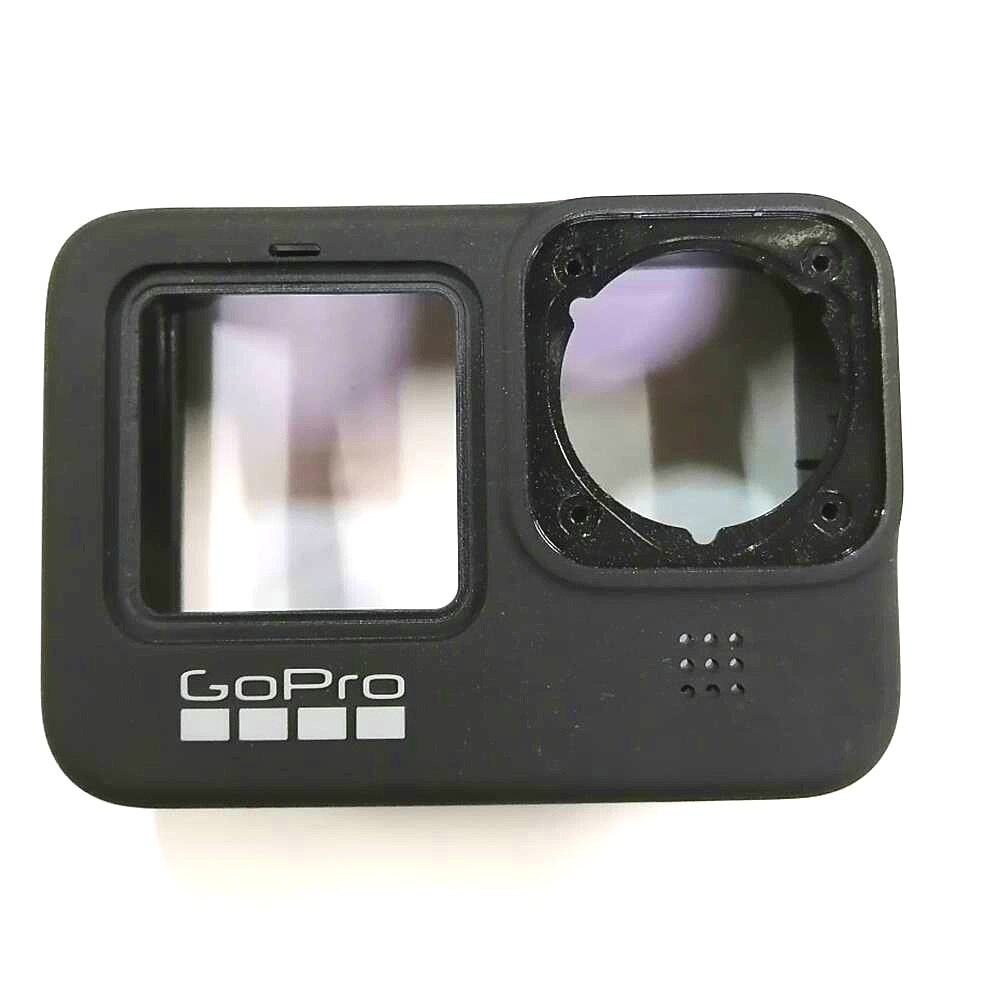 Cubierta de batería para GoPro Hero 4, 5, 6, 7, 8, 9, marco negro, accesorios originales, Marco, Panel de placa frontal/funda/caja de protección: Gopro 9 framework