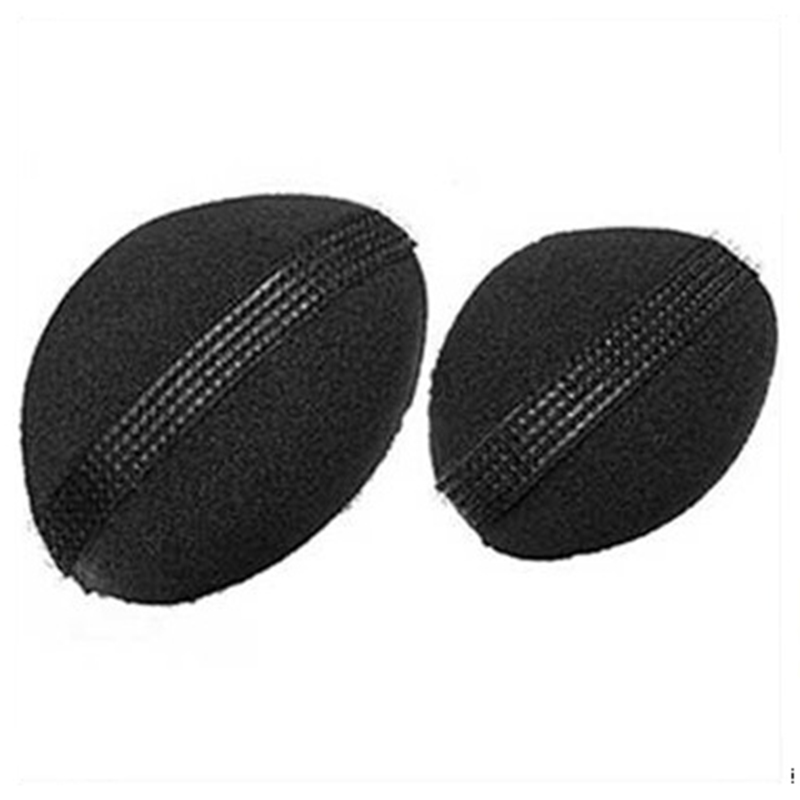 12 Pcs /Set Black Hair Accessories for Styling Tools Kit Hair Set Clip Roller Braid Twist Sponge Hair Shaper 12 Pcs Black