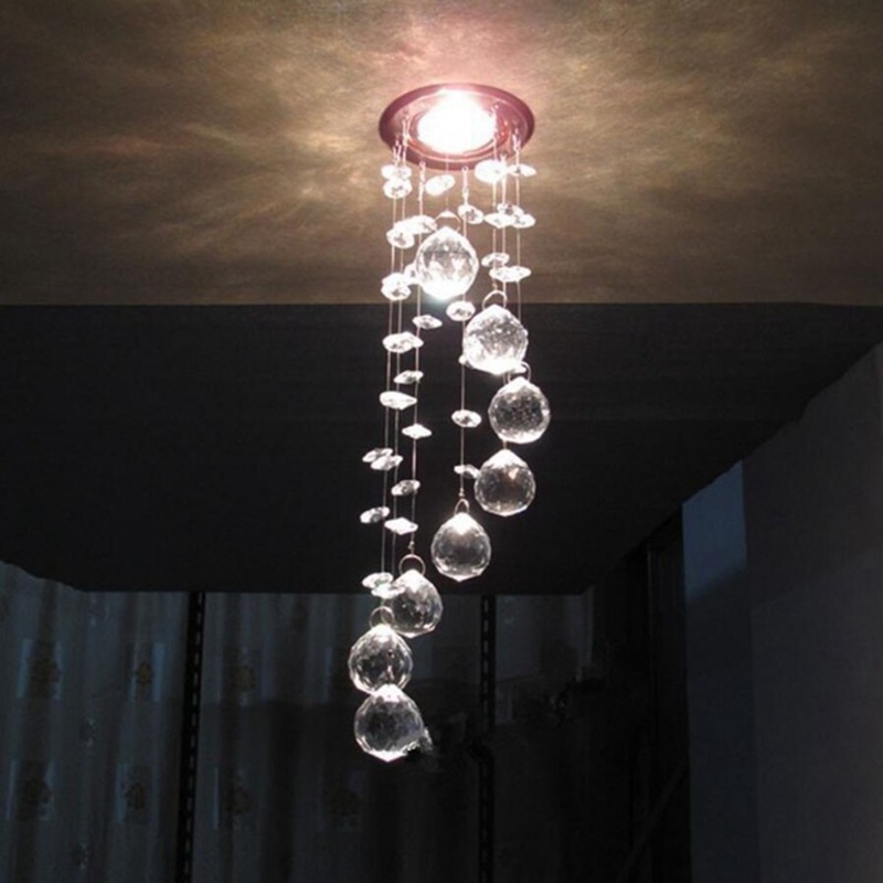 Modern LED Crystal Chandeliers Led Lamps Living Room Led Chandelierled Lighting Led Lustre Pendant Droplight Light Fixtures