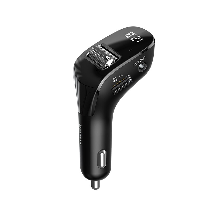 Baseus Usb Car Charger Bluetooth 5.0 Fm-zender Voor Mobiele Telefoon Aux Modulator Bluetooth 5.0 Handsfree Audio MP3 Speler: Default Title