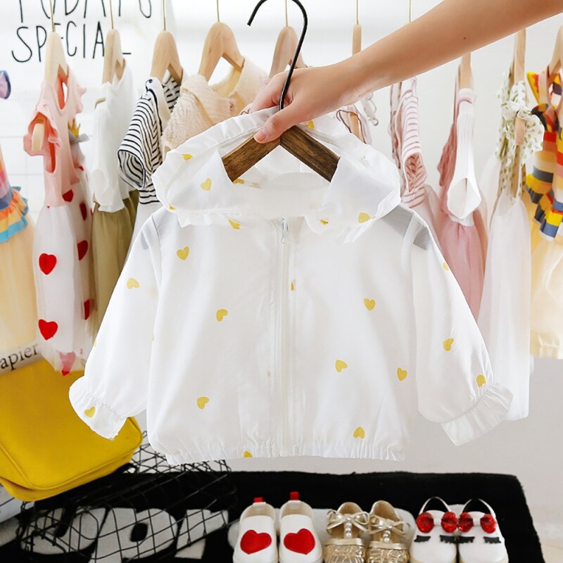 Estate Sezione Sottile Traspirante Infantile Del Bambino della Protezione Solare Protezione Solare di Estate Dei Bambini abbigliamento Per Bambini Giacca