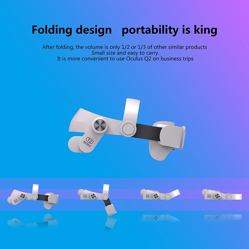 Upgraded Head Strap for Meta/Oculus Quest 2,Replacement for Quest 2 Elite Strap Accessories Enhanced Support and Comfort