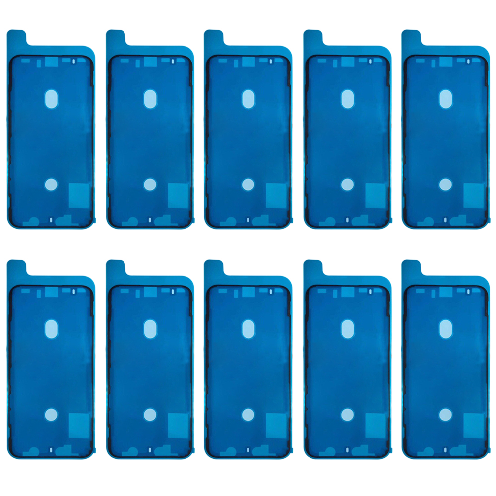 iPartsBuy 10 PCS LCD Frame Bezel Adhesive Stickers for iPhone XS