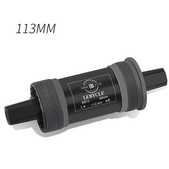 68mm Bottom Bracket MTB Bike Square Taper Bottom Bracket Bearing Useful Durable: 113mm