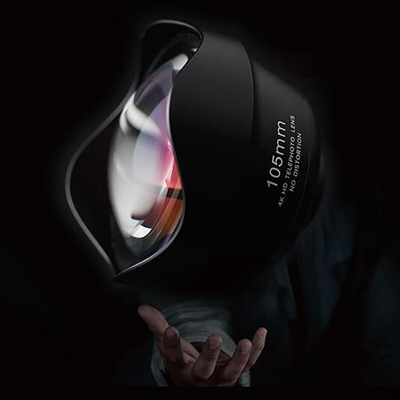 Pholes Mobile Phone Universal External Lens 105Mm Portrait Telephoto Slr Photo Photography Large Aperture for Iphon