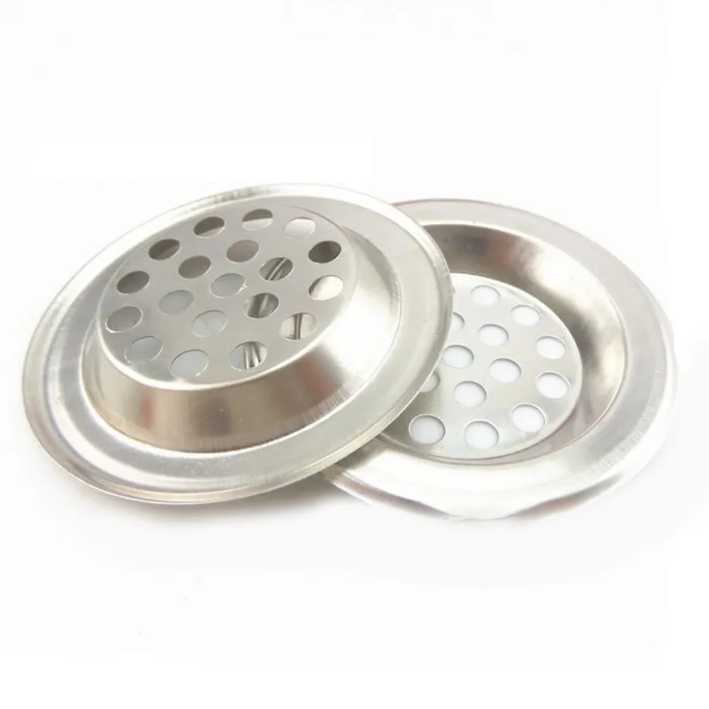 60Mm 75Mm Stalen Stekker Afvoer Stoppers Bad Gootsteen Douche Afvoer Filter Cover Haar Vanger Uk Zeven Accessoires