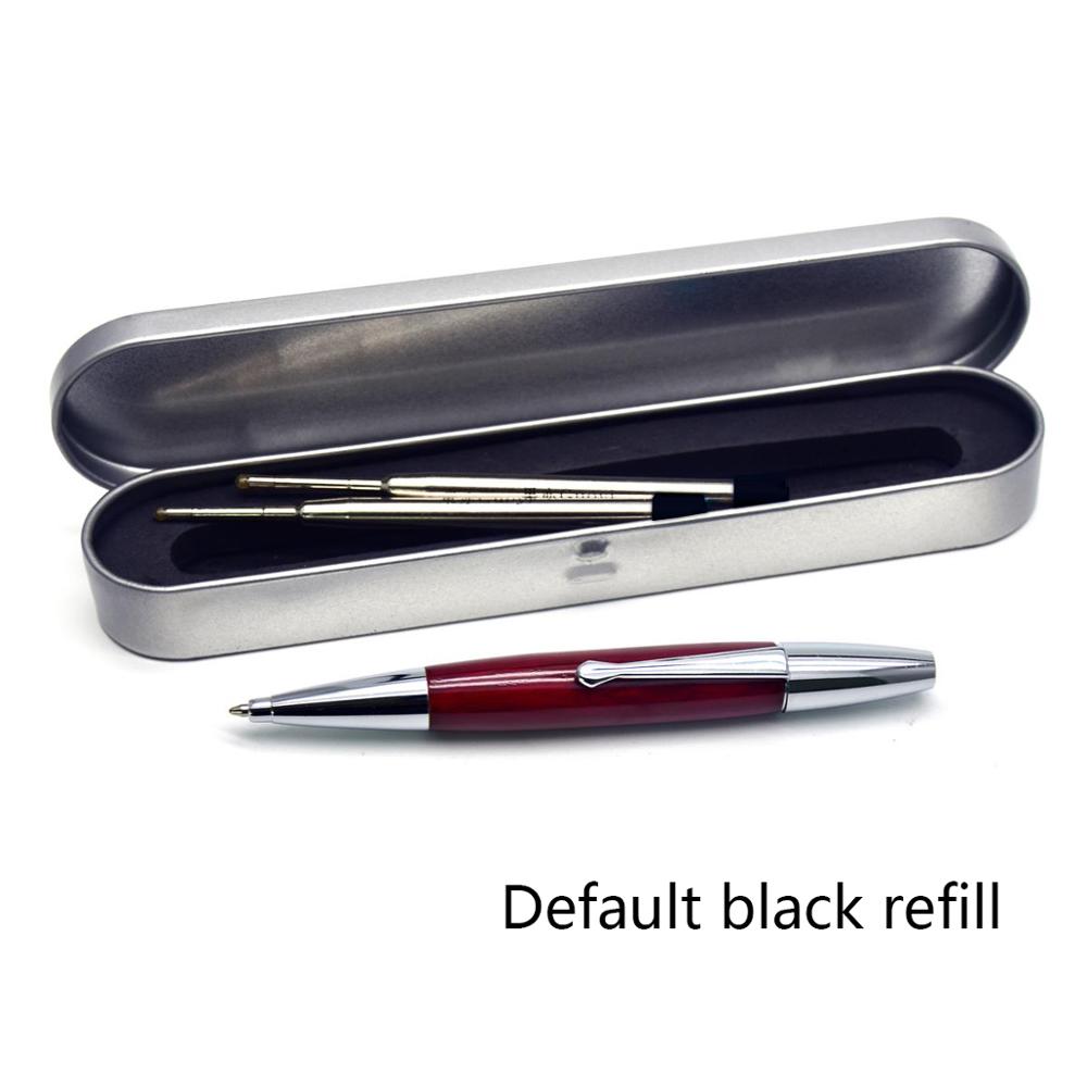 Guoyi A227 wooden ballpoint pen learning office school stationery luxury hotel business pen: Pen box-Black ink