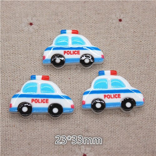 10PCS Mix Stijl Vervoer Hars Auto/Boot/Fiets/Helicopter/Rocket Miniatuur Plaksteen Cabochon DIY Craft scrapbooking: 7