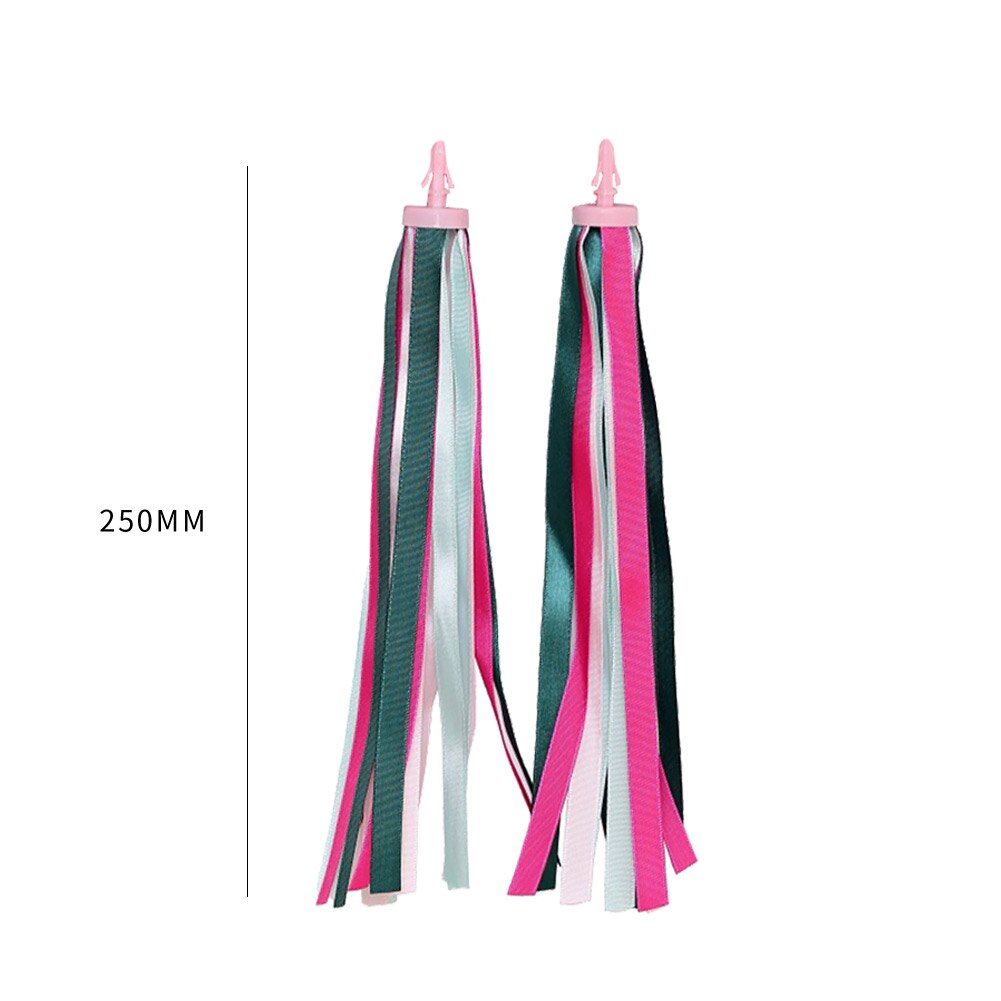 2pcs Kids Bike Streamers Bike Handlebar Toy Decoration Bicycle Streamers Bicycle Handlebar Ribbon Kids Scooter Tassels