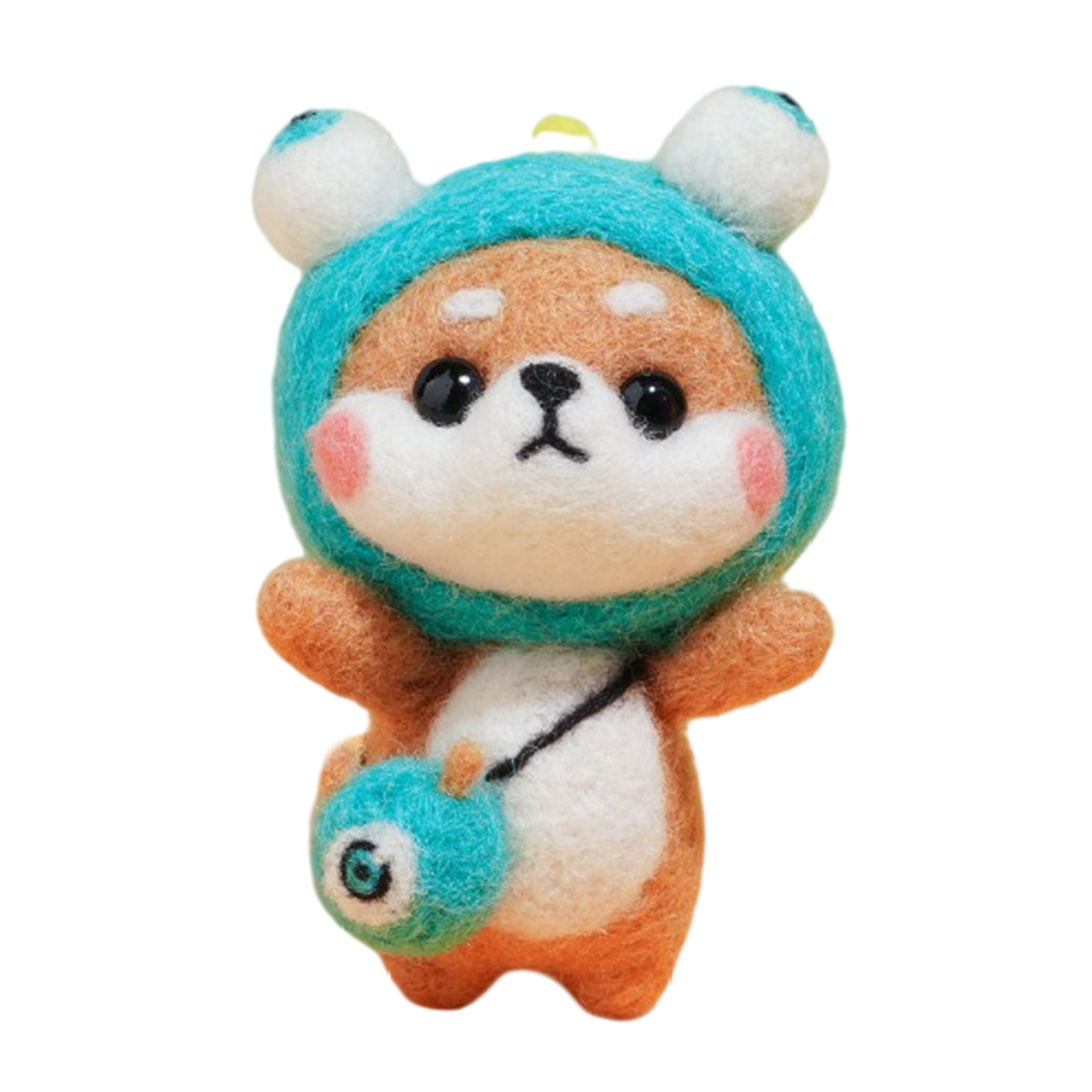 Needle Felting Kit Beginner Wool Felting Kit Wool Needle Felting DIY Beginners Kit DIY Dog Wool Felting Cute Animal As: 05