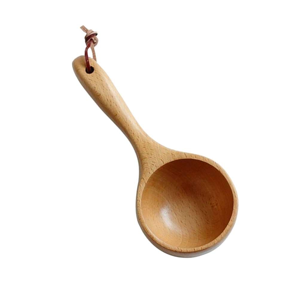Cuchara para la sal hecha a mano, cuchara para condimentos de madera maciza, té, miel, condimentos, azúcar, café, té, Jam