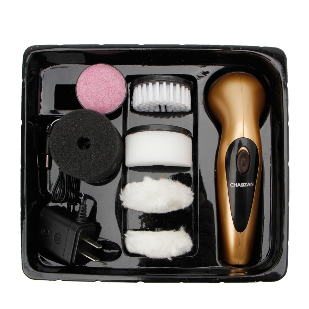 Portable Handheld Rechargeable Automatic Electric Shoe Brush Shine Polisher