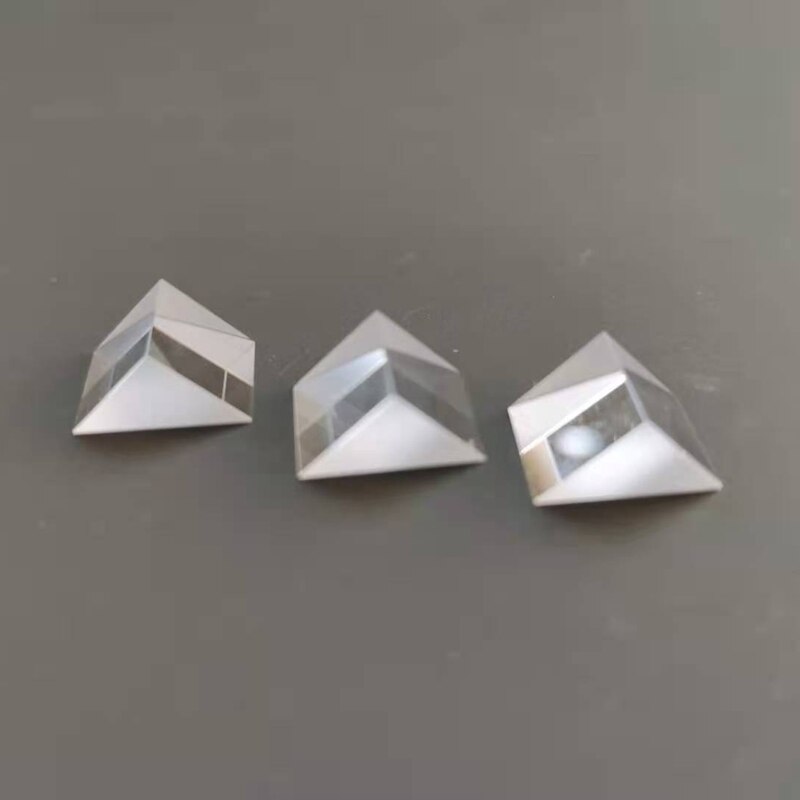 Prism 10* 10 * 12 MM Right Angle Optical Grade Glass Element Total Reflection Rhombus Lens Processing Customization