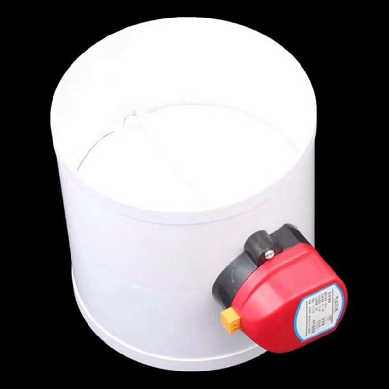 160mm Air Damper Valve Electric Motorized Check Valve for 6 Inch Ventilation Solenoid Valve with Actuator 220V