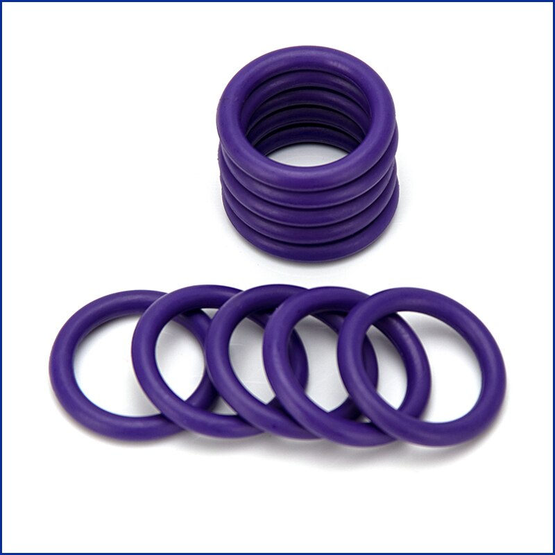 270PCS Paars Natuurlijke Buna Rubber (NBR) O Ringen Assortiment Set Vervanging Afdichting Spare Pakking Kits O-Ring 18 Maten Beschikbaar