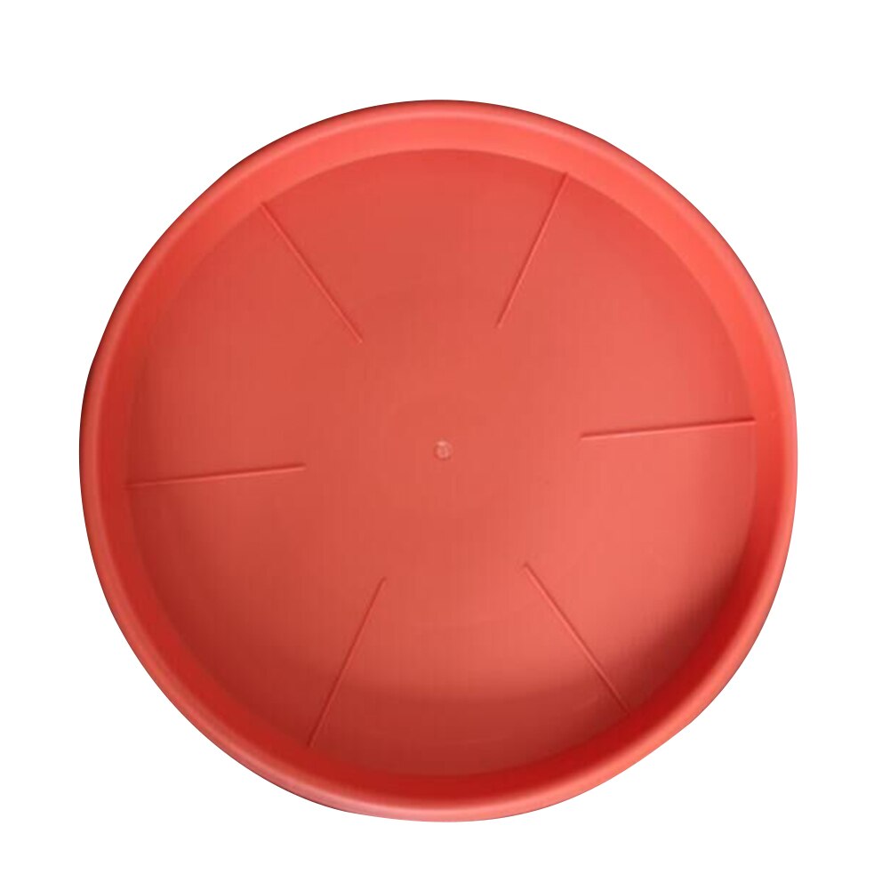 Plastikowa taca ogrodnicza sadzarka do kwiatów podstawa stojaka z/bez kół: Brick Red Ordinary
