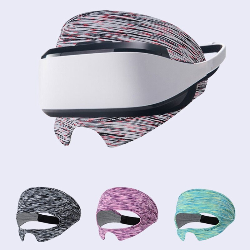 Mascarilla facial M5TD de tela ecológica, máscara transpirable, Compatible con withOculus Quest 2/Quest 2, HTC Vive, banda elástica para el sudor