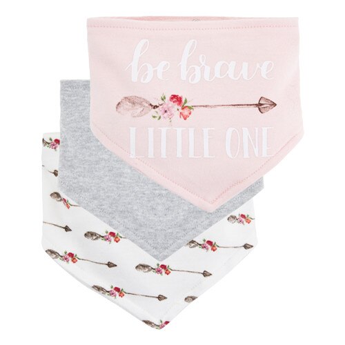 Baby slabbetjes 3 stuks handdoek bebe driehoek voeding boerendoek kraag sjaal waterdicht schort cartoon handdoek