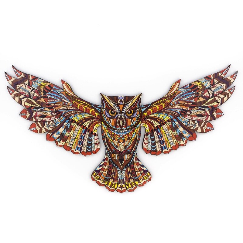 28EC Primary Puzzle Boxes Thickened Hard Wood DIY Wall Décor Jigsaw Kids Great