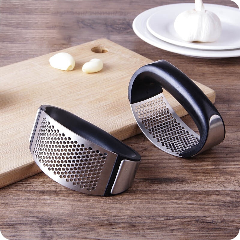 Tools Household Kitchens Stainless Steel Large Garlic Press Crusher Convenient Practical Squeezer Mincer Chopper Tools