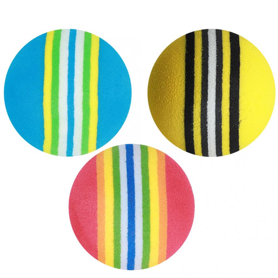 15PCS /Set Colorful Ball EVA Foam Lightweight Safe Using Indoor Practice Ball Playground Ball Toy