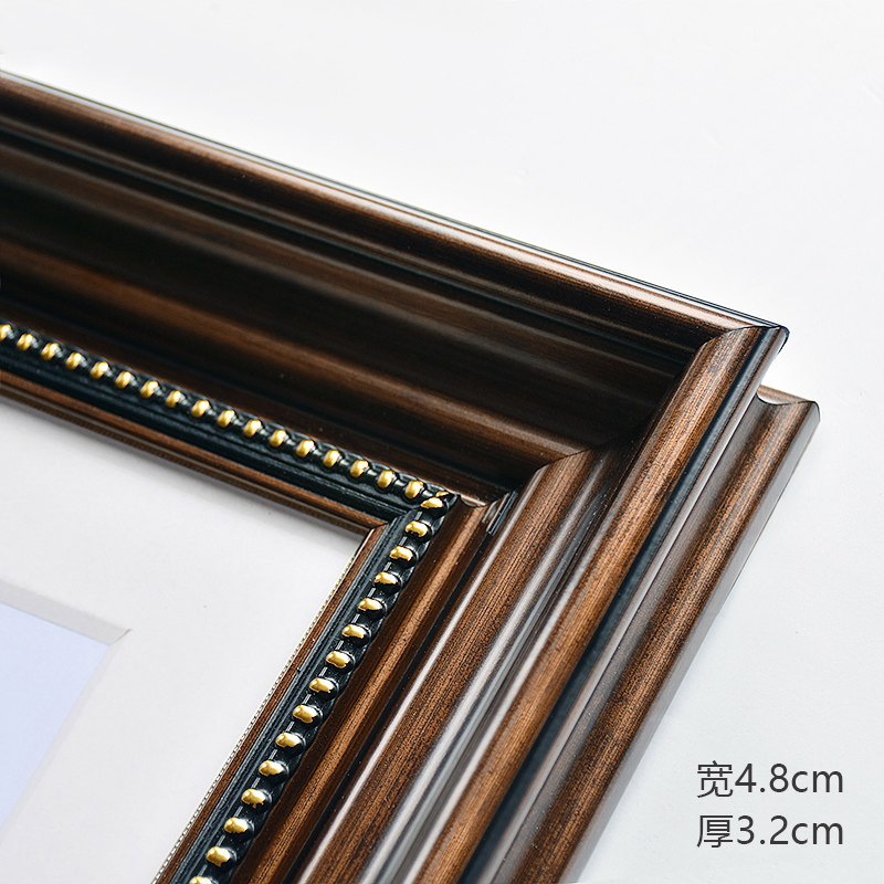 Style Rm15l Picture Frame American Style Wood Picture Frames Rectangle Japan... – Grandado