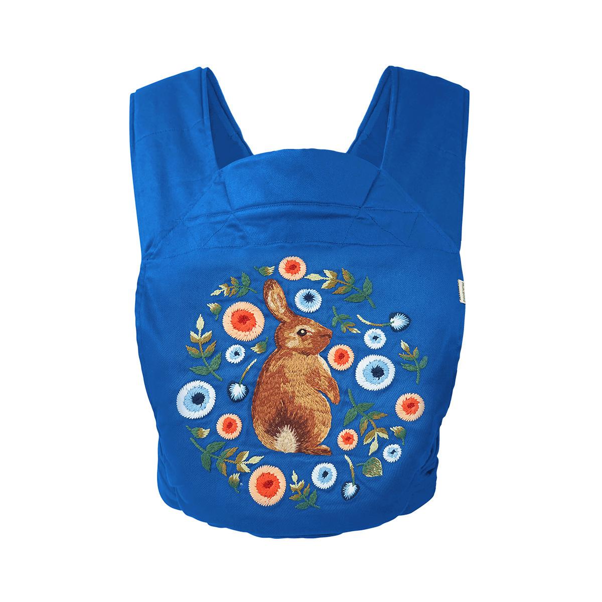 Orangmom officiel butik baby slynge baby rejse slynge børn slynge taske bomuld stribet rygsæk tilbage slynge til baby: Dbuletz