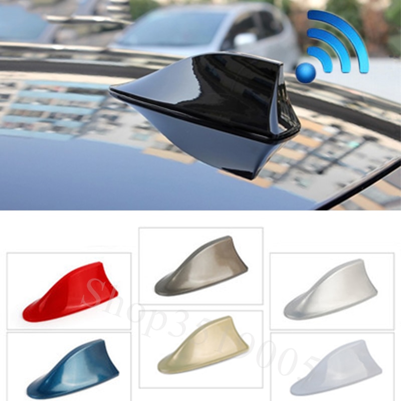 Antenas de señal de coche alerón con forma de aleta de tiburón, accesorios para Kia ceed gt jd sw rio 2 3 4 niro Borrego Carens, accesorios para carnaval SOUL