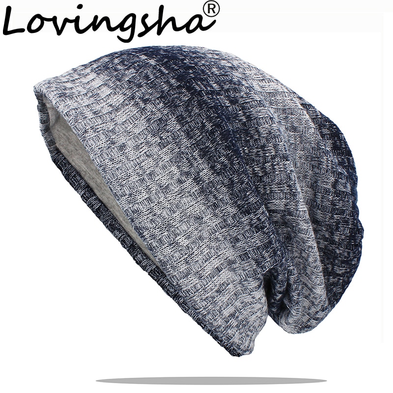 Lovingsha herfst- en wintermutsen voor dames gebreide dames dunne muts merk skullies en mutsen herenmuts unisex  ht176