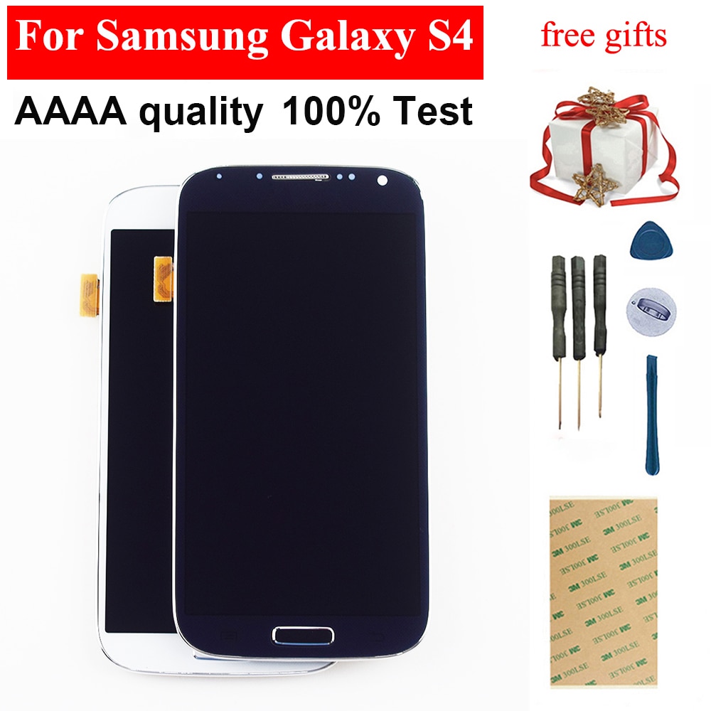 Für Samsung Galaxy S4 Display Touchscreen Digitizer Montage Für Samsung Galaxy S4 LCD Display I9500 Display Bildschirm I9505 I337
