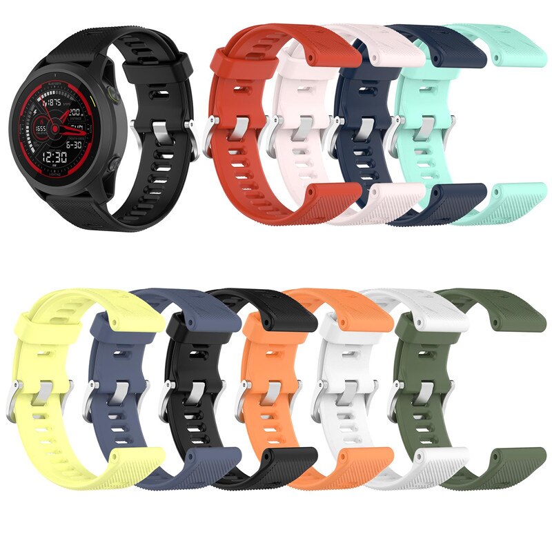 Correa de silicona para reloj Garmin Fenix 5/5 Plus/Forerunner 935 945 lite 745/Approach S60/Quatix 5, Correa deportiva de repuesto, 22mm