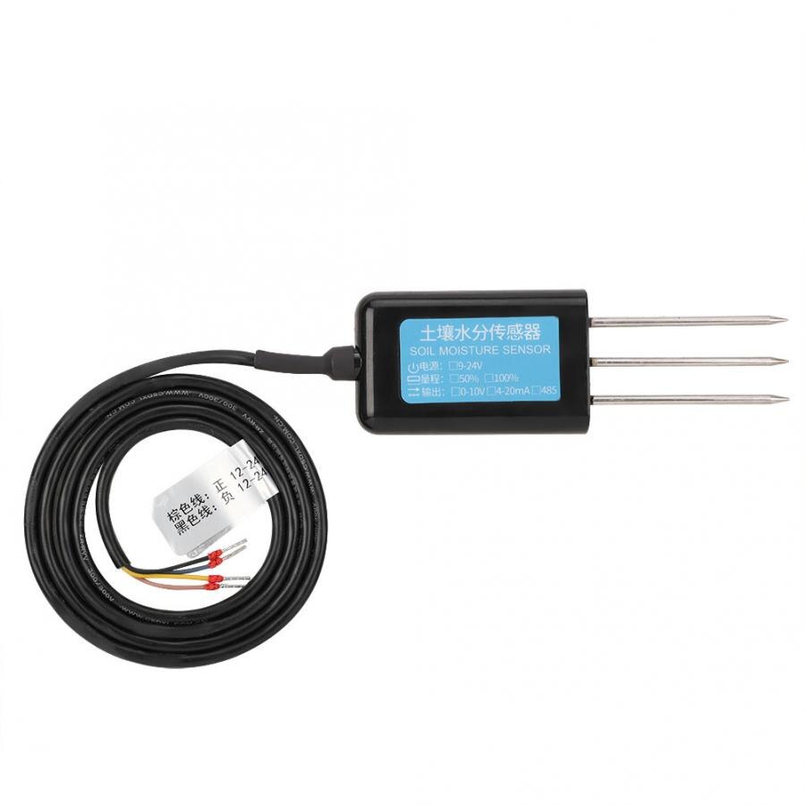 Jordfugtighedssensor luftfugtighed temperatur elektrisk ledningsevne tester meter  rs485 output.
