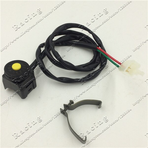 2 STKS Knop Ontsteking Start Schakelaar voor YX Lifan SSR YCF Thumpstar Elektrische Start Pit Crossmotor ATV Quad Buggy Scooter motorfiets