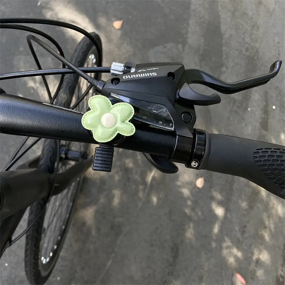 Børn hamburg cykelklokke børn mini sød cykelring alarm advarsel til sport styr horn klokke cykeltilbehør: Violet/紫罗兰