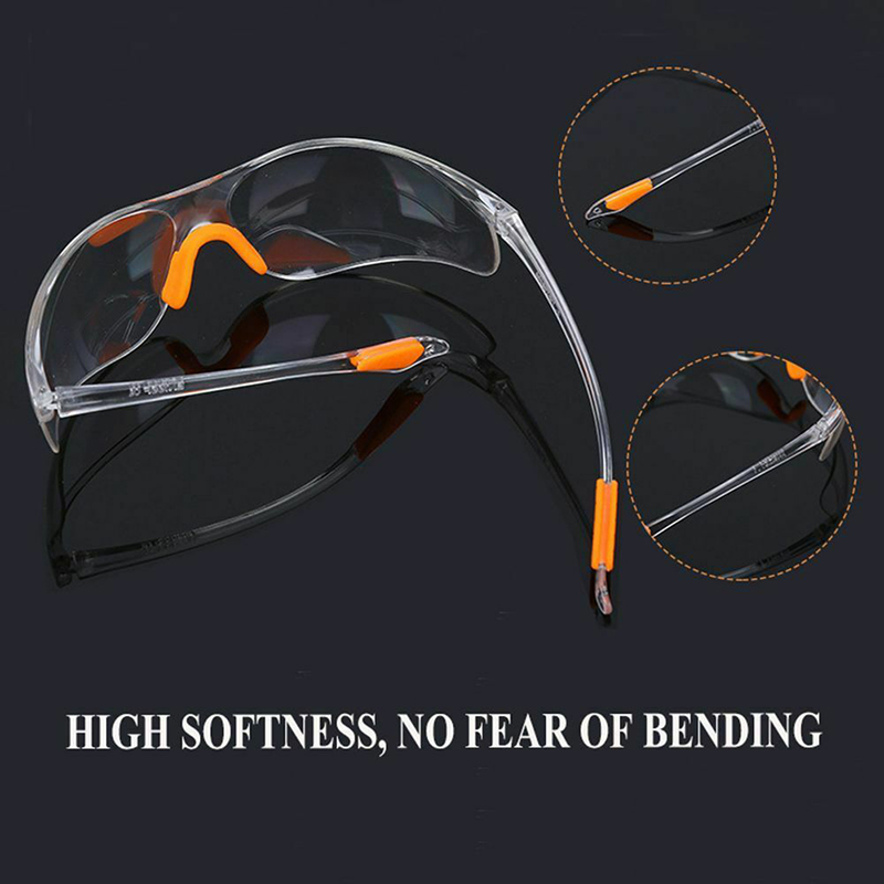 Eye Beschermende Bril Lab Outdoor Werk Protect Bril Anti-Impact Clear Glazen Fabriek Veiligheidsbril Werkplek Veilig Levert