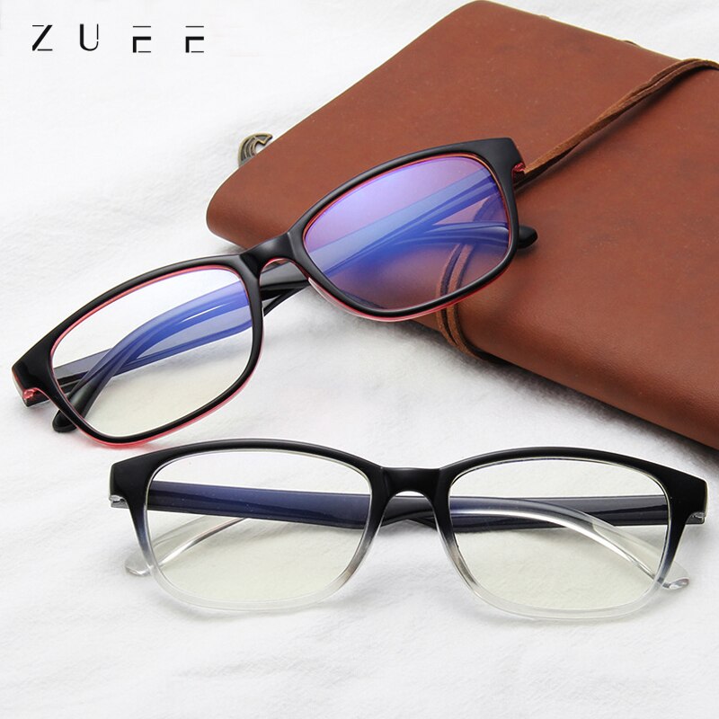 Computer Phone Eyewear Blue Light Blocking Rectangle Glasses Men Women Gaming Protection Radiation Anti Blue Light Glasses