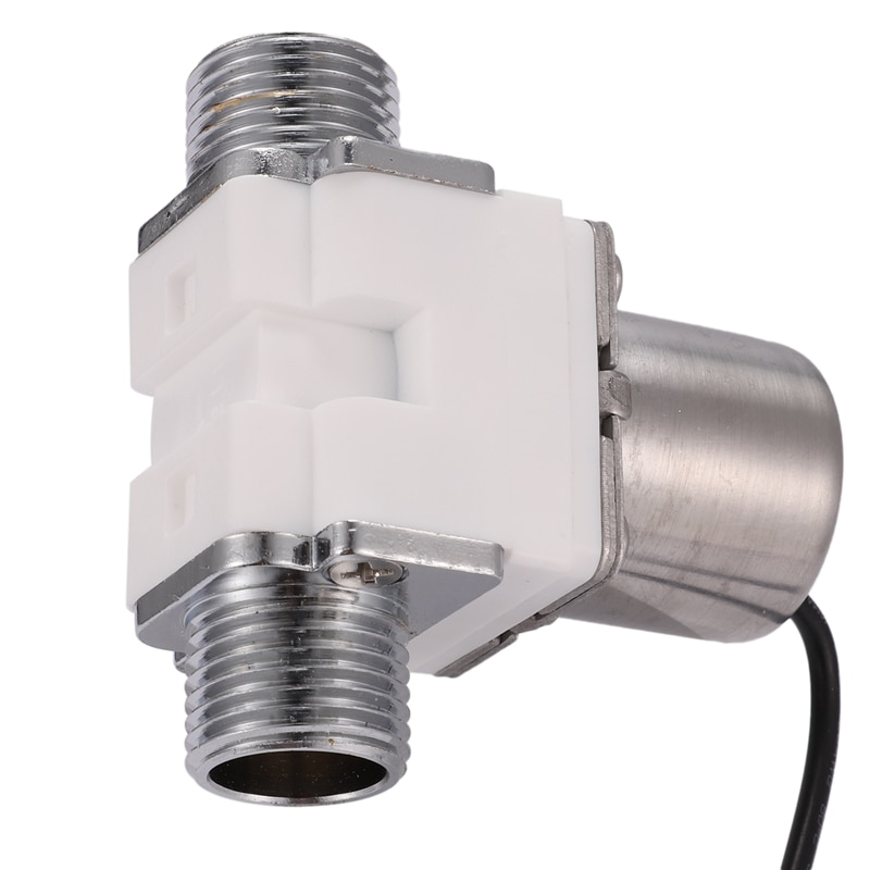 -Solenoid Valve 1 /2 inch DC4.5V Water Control Electric Pulse Plastic Solenoid Valve Accessory