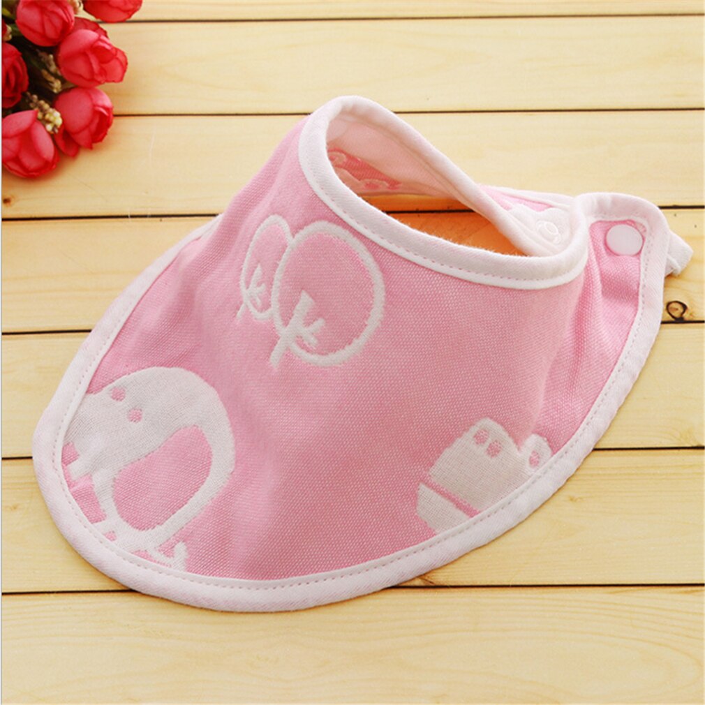 2 pçs/pçs/set babador algodão babadores bebê alimentação bata infantil arroto panos dos desenhos animados saliva toalha bebê comer acessório macio material do bebê: Pink