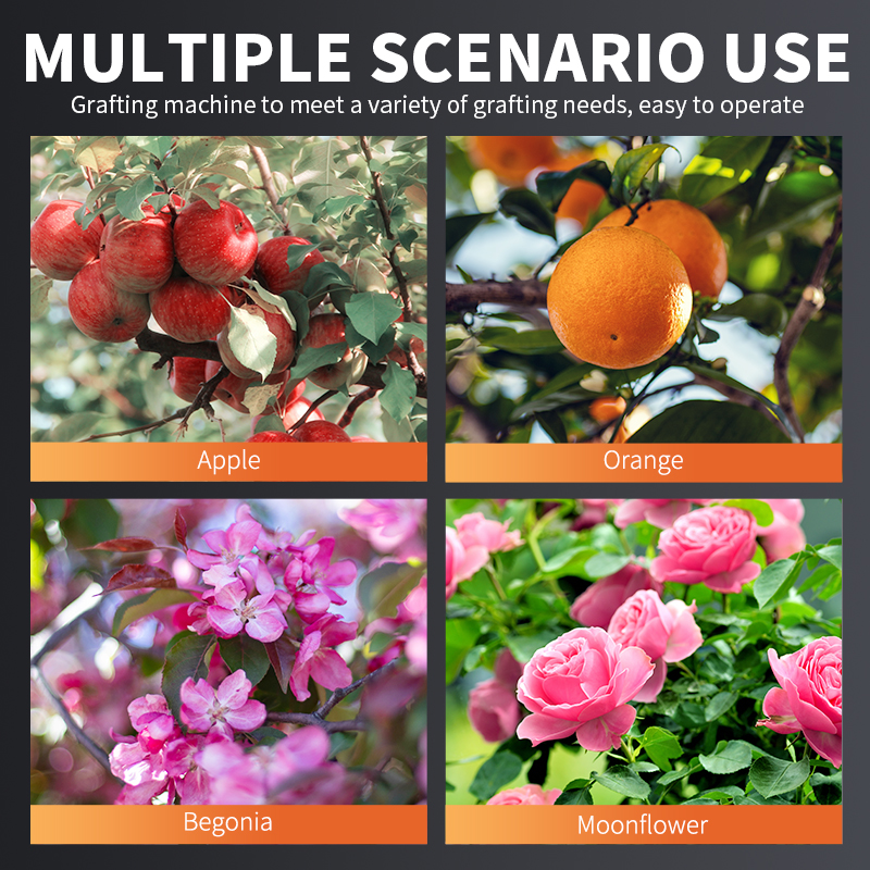 Tijeras de injerto de jardín, máquina de injerto de aleación de aluminio para árboles frutales, herramientas de jardín para cortar podadoras y jardinería