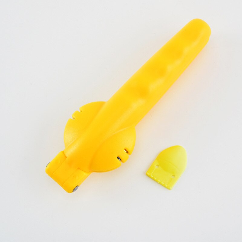 Stainless Steel Nut Opener Cutter Gadgets 2 in 1 Quick Chestnut Clip Walnut Pliers Metal Nutcracker Sheller Kitchen Tools Cutter: Yellow