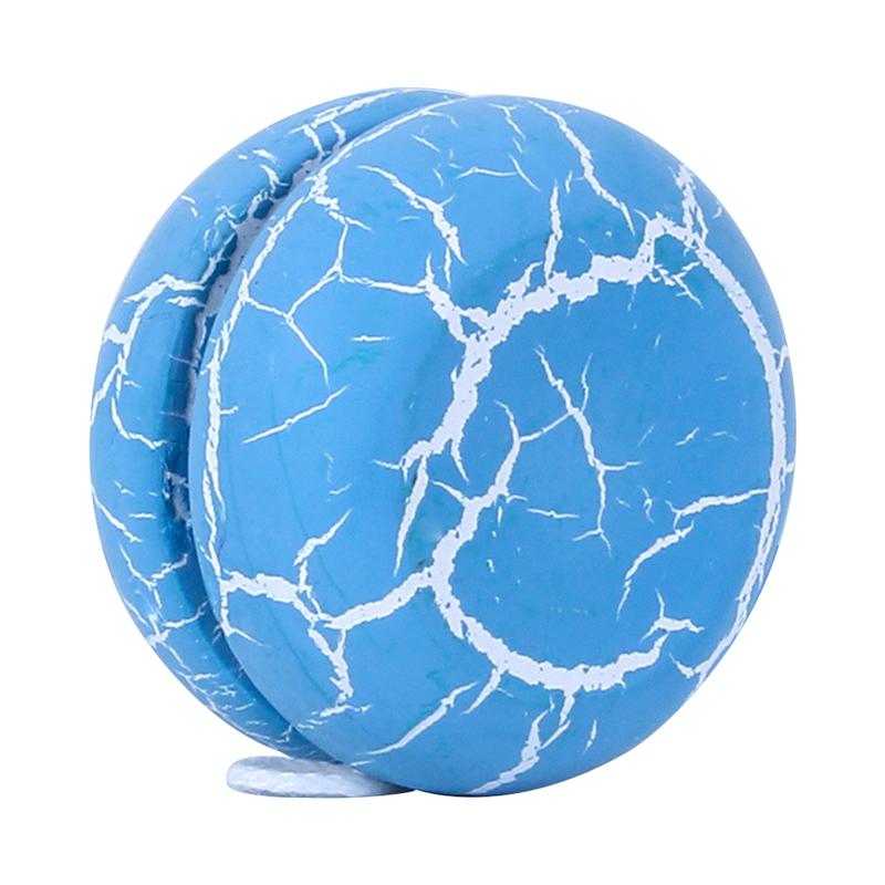 1pc crepe in legno Yoyo Lovely Yoyo Playthings per bambini bambini Tollders: blue