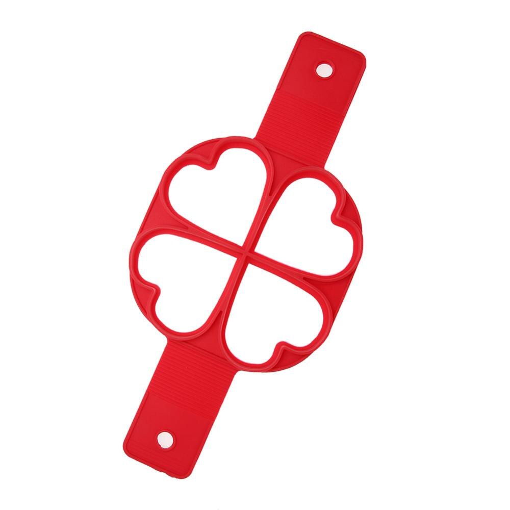 Perfect Pancake Maker Silicone Pancake Mold Christmas Pancake Mold for Kids Mini Easy Pancake Maker Heart Egg Ring Maker: Heart