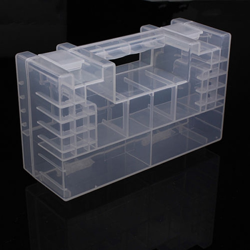 HALJIA 6 Stks 4.5V AA 3 x 1.5V Plastic Batterij Houder Case Batterij Opbergdoos met Draad Leads