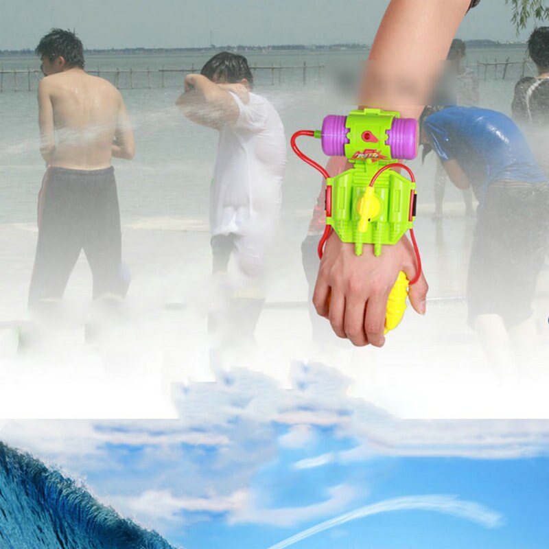 Citygirl Plastic Kids Child Beach Boy Girl Wrist Water Spray Water Fun Educational Toy X1