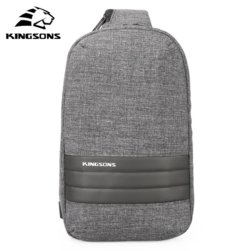 Kingsons-Bolso de pecho de un solo hombro, cruzado, informal, pequeño, para viaje corto