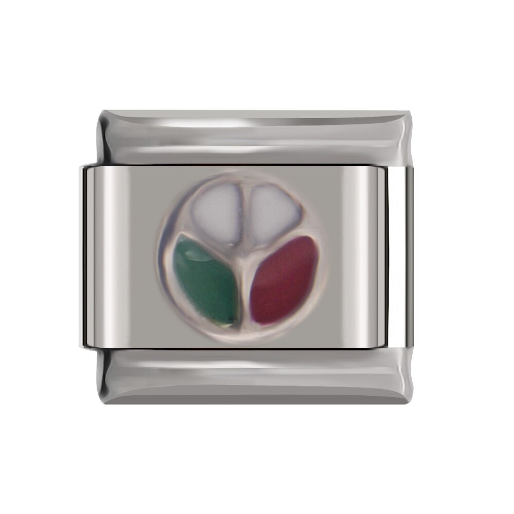 Hapiship Bracelet Charms Leaf Peace Butterfly Star High Heels Daisy Fit 9mm Bracelet Stainless Steel Diy Making F1: F8